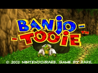Banjo-Tooie (Europe) (En,Fr,De,Es) Title Screen